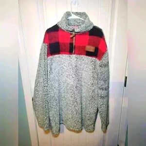 Southern fried chics sherpa 3XL 1/4 zip